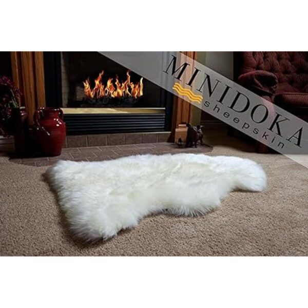 Minidoka Sheepskin Alfombra de piel de oveja de Nueva_4