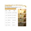 BRIMAX Bombillas LED de candelabro de 4 W regulables_3