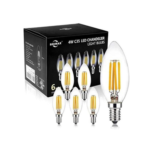 BRIMAX Bombillas LED de candelabro de 4 W regulables_1