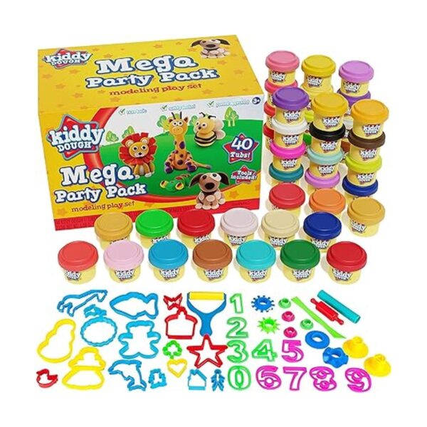 KIDDY DOUGH Paquete de 40 recuerdos de fiesta de_2