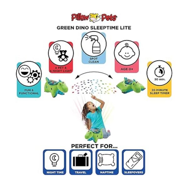 Pillow Pets Sleeptime Lites Luz nocturna de peluche de_6