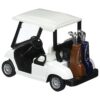 KiNSFUN Carrito de golf blanco sin calcomanía de 4_2