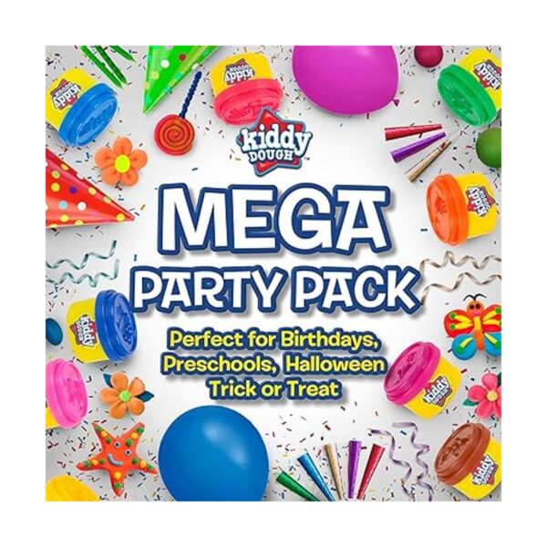 KIDDY DOUGH Paquete de 80 masillas moldeables para niños_3
