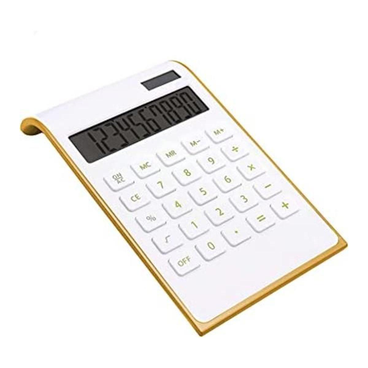 Sportsvoutdoors Calculadora de escritorio delgada de 10