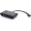 C2G Adaptador USB Hub USB Adaptador Ethernet con_1