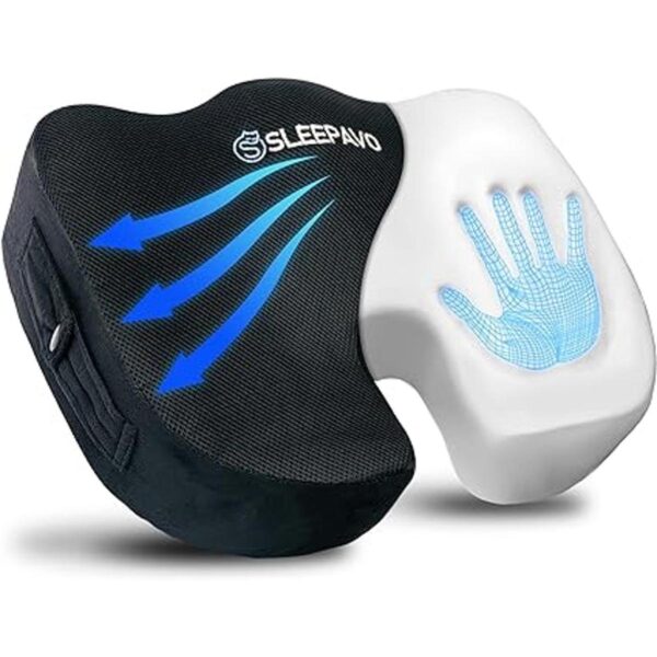 Sleepavo Cojín de asiento de espuma viscoelástica para_1
