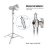 Neewer Paquete de 3 soportes de luz de acero inoxidable_2