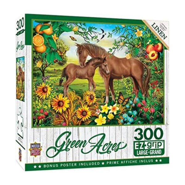 MasterPieces Rompecabezas EZ Grip de 300 piezas Neighs_1