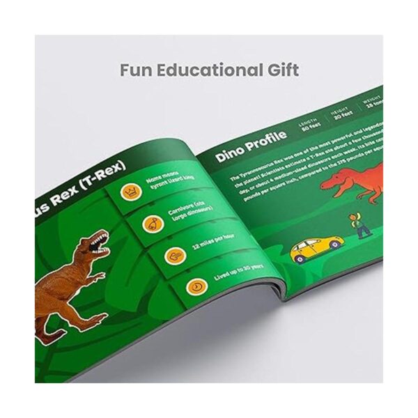 Boley Paquete de 14 juguetes de dinosaurio para niños con_5