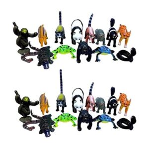 Mini Safari Jungle Rain Forest Animal Juego de Juego de_1