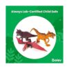 Boley Paquete de 14 juguetes de dinosaurio para niños con_4