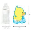Ducky con forma de pato llenar invitaciones Baby_4