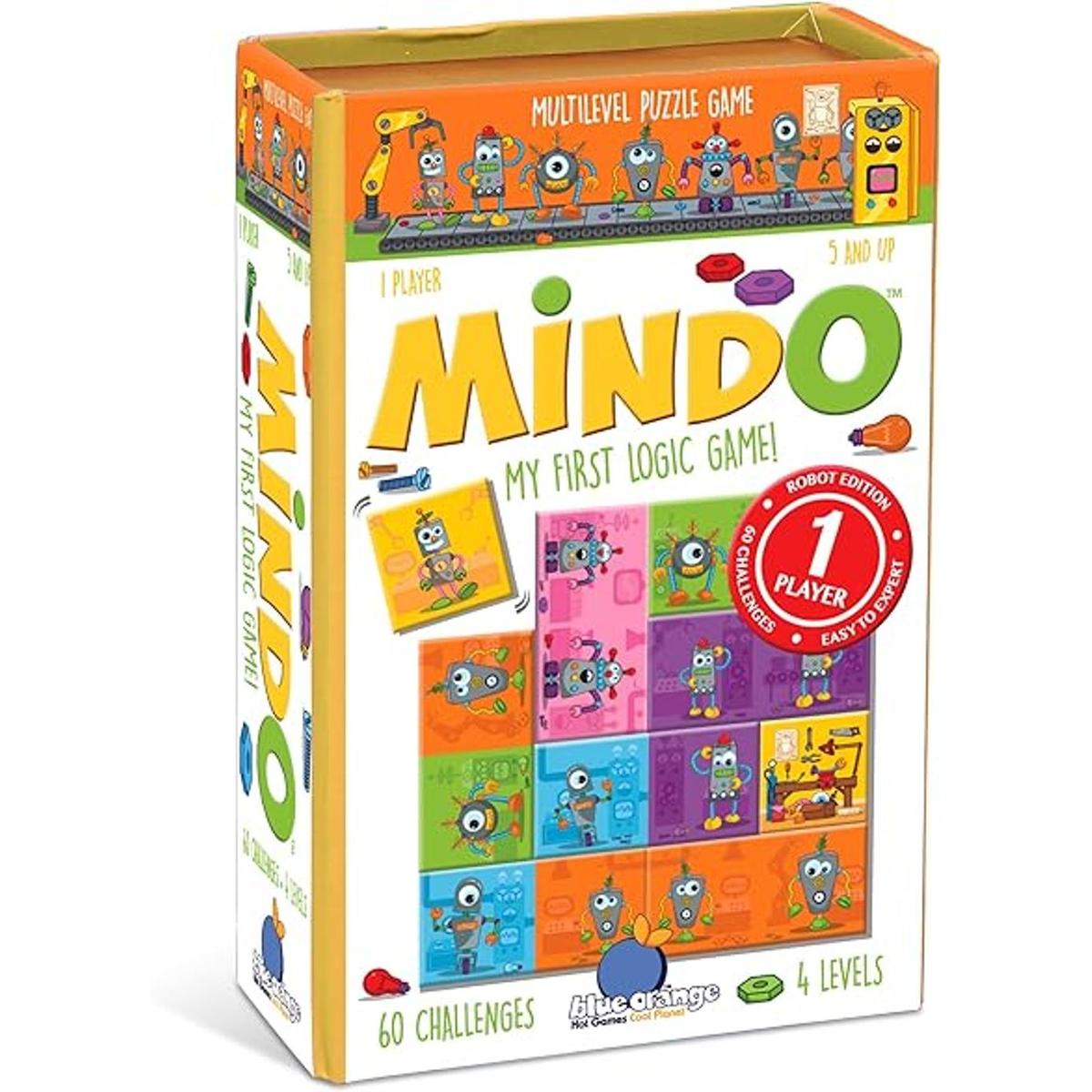 Blue Orange Juegos Mindo Robot Brainteaser