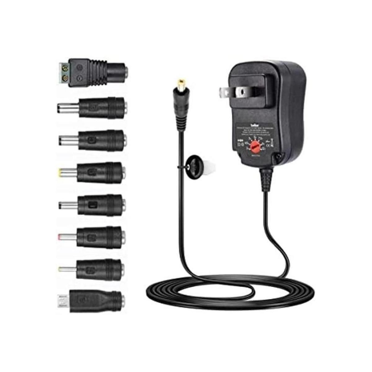Belker Adaptador universal de 18 W 3 V 45 V 5 V 6 V