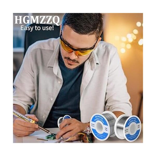 HGMZZQ Alambre de soldadura 6040 con colofonía para