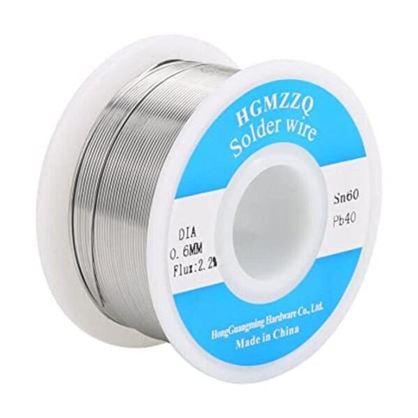 HGMZZQ Alambre de soldadura 6040 con colofonía para