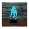 SUPERIORVZND Doberman Pinscher Lámpara nocturna 3D para_4