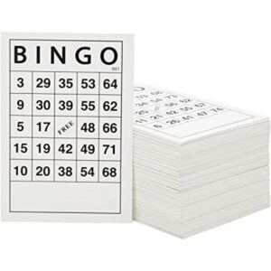 Tarjetas de juego de bingo clásicas para niños y adultos_1