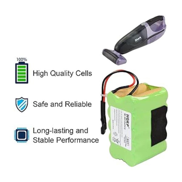 HQRP Batería compatible con Shark SV780N XB780N SV760_4