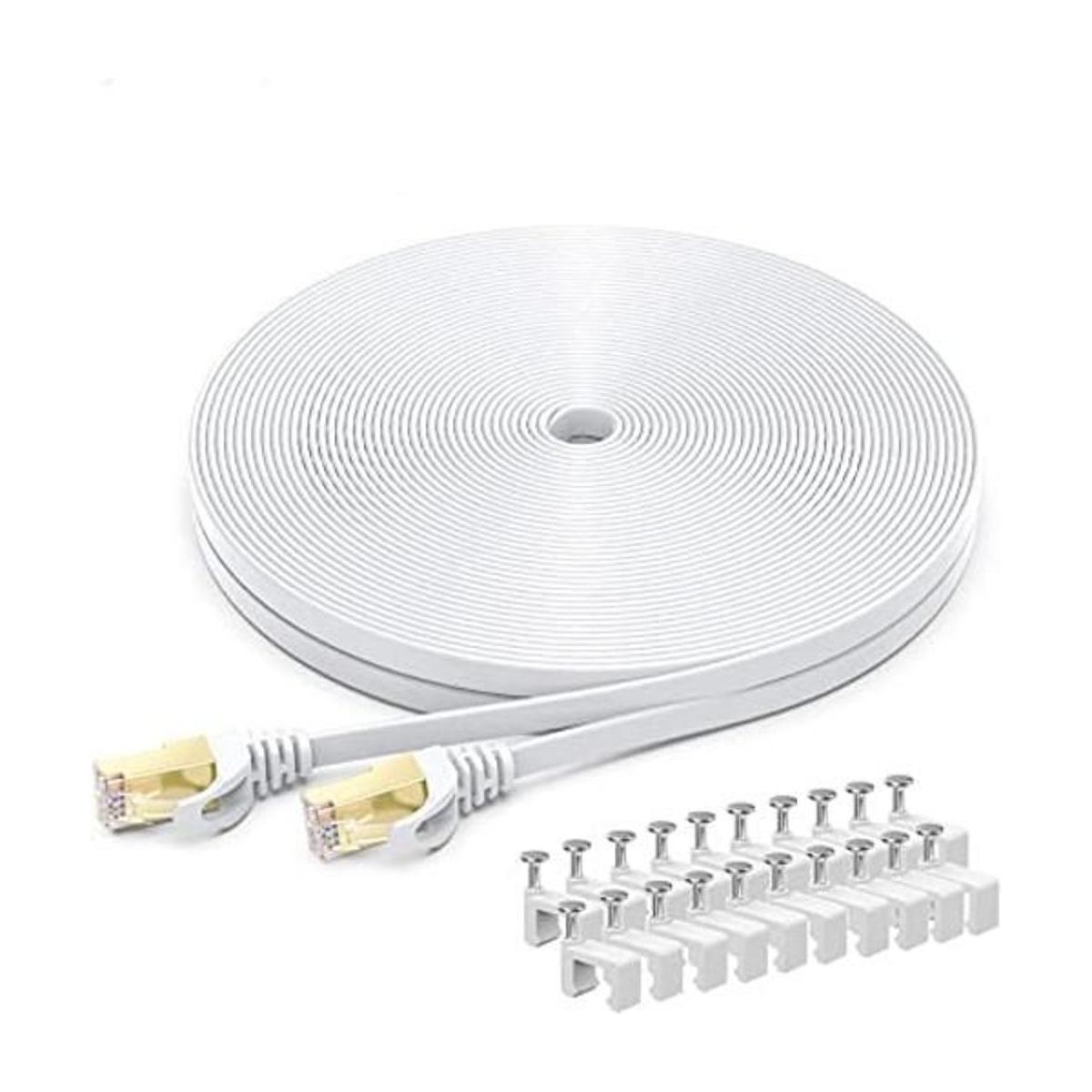 BUSOHE Cable Ethernet CAT8 de 30 pies cable de conexión