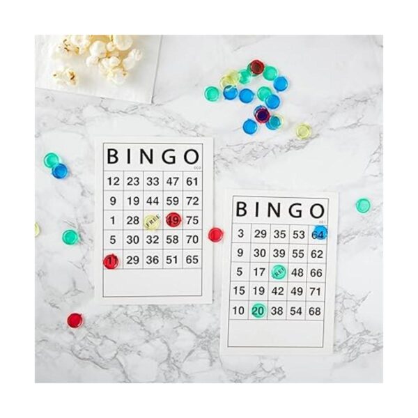 Tarjetas de juego de bingo clásicas para niños y adultos_2