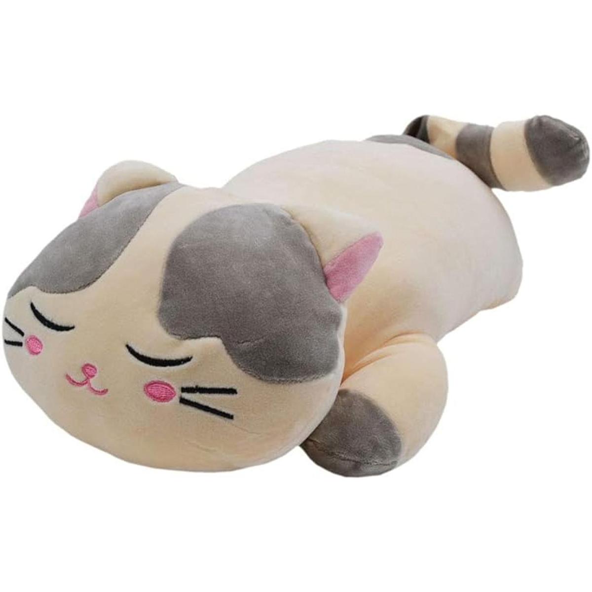 MassJoy Almohada de peluche para gato muy suave diseño