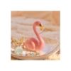 PUDDING CABIN soporte con flamingo para anillos bandeja