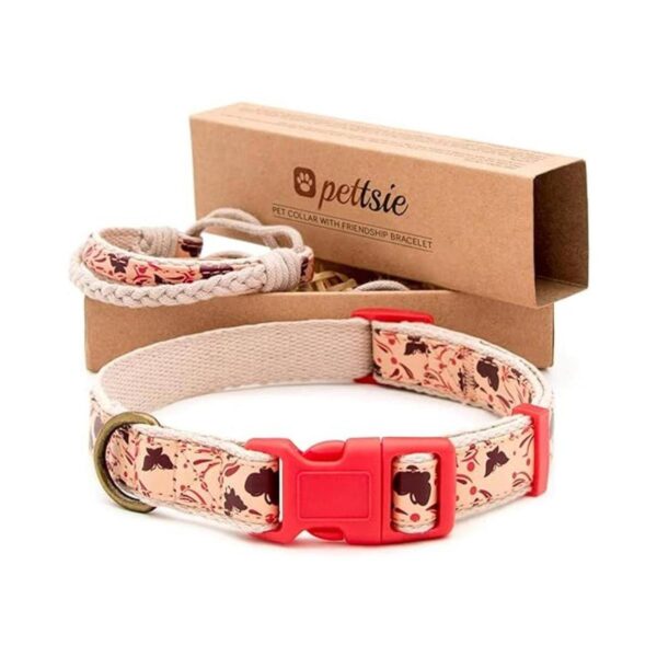 Pettsie collar de perro a juego y pulsera de amistad para_1