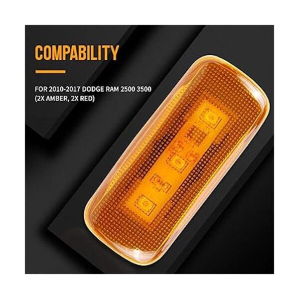4 luces LED de doble cabina para Dodge Ram 2500 3500 2_2