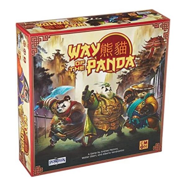 Cool Mini or Not Way of The Panda juego de mesa_1
