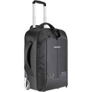 Neewer Mochila convertible 2 en 1 para cámara con ruedas