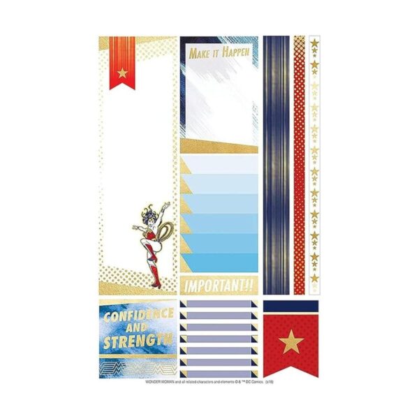 Paper House Productions STPL0018 Wonder Woman Juego de_4