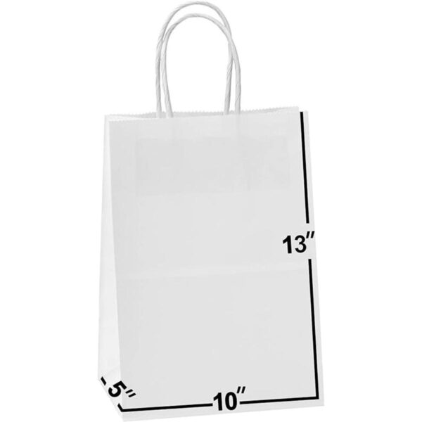 Bolsas de regalo de papel kraft de 10 x 5 x 13 pulgadas_1