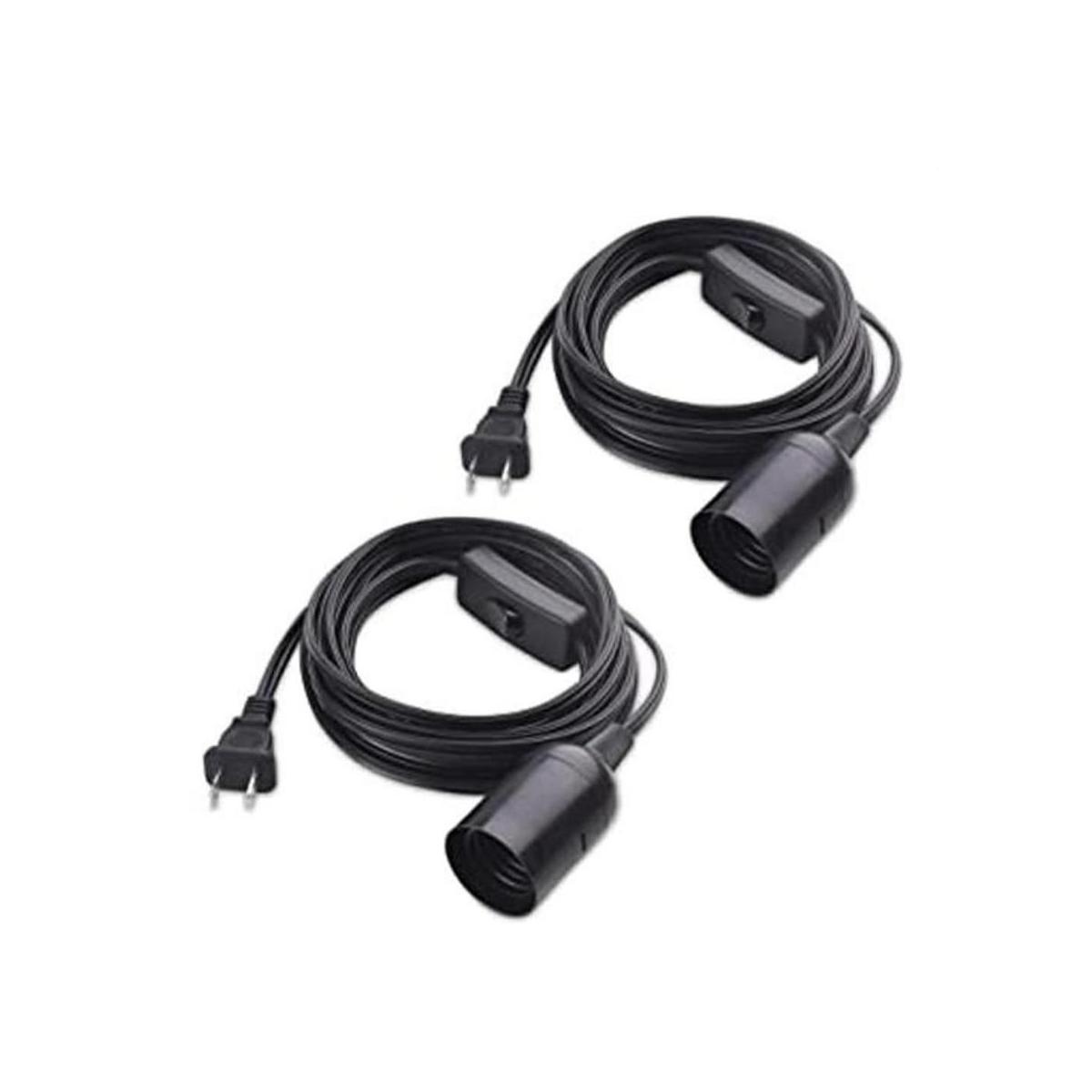 Cable Matters Paquete de 2 cables de luz colgante con