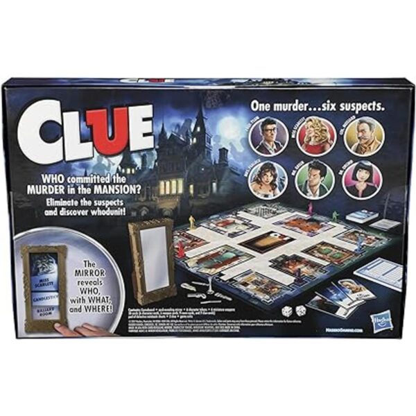 Clue Juego de mesa Estándar NA_5