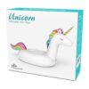 Jasonwell Flotador inflable grande de unicornio para_6