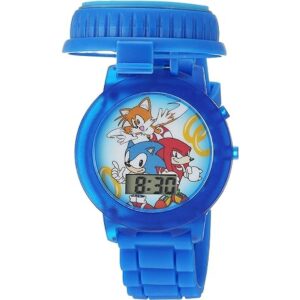 Sonic The Hedgehog SNC4020 Reloj de cuarzo azul con_1