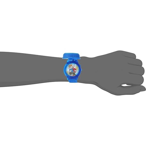 Sonic The Hedgehog SNC4020 Reloj de cuarzo azul con_3