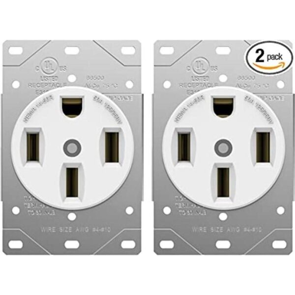ENERLITES Toma de corriente de 50 amperios NEMA 1450R