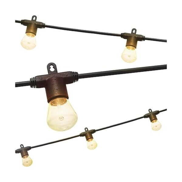 Lights By Night Cadena de luces LED de 12 pies 6