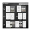 BESTTEN Paquete de 10 interruptores de luz de pared para