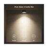 Torkase Paquete de 6 bombillas LED regulables MR16 base_4