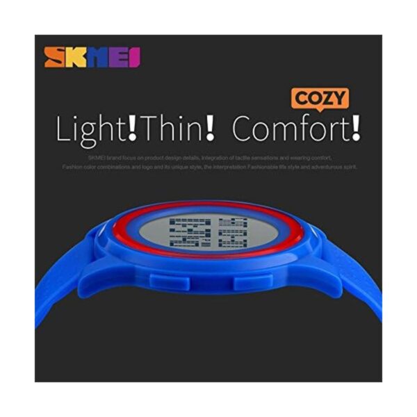 Reloj deportivo LED electrónico digital ultra fino_5