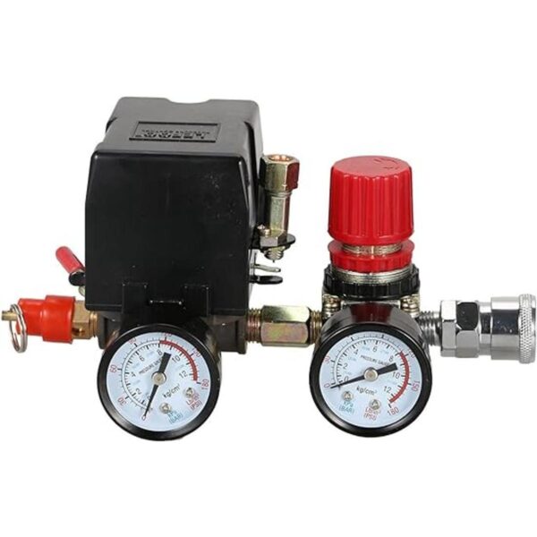 Secbolt Interruptor de presión manómetros regulador