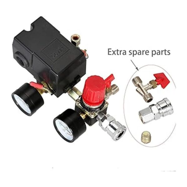Secbolt Interruptor de presión manómetros regulador