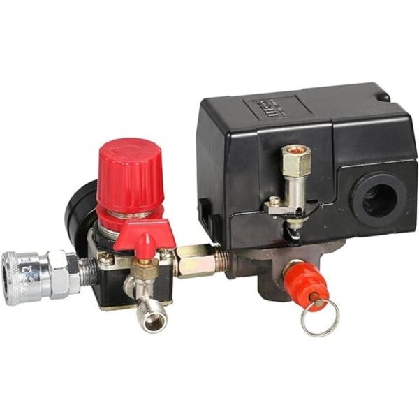 Secbolt Interruptor de presión manómetros regulador