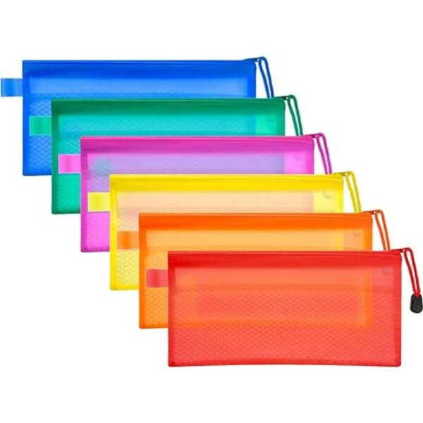 Bememo 12 bolsas para lápices de 6 colores bolsas de_2