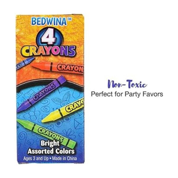 Crayones a granel 576 crayones. Caja de 144 4 paquetes_4