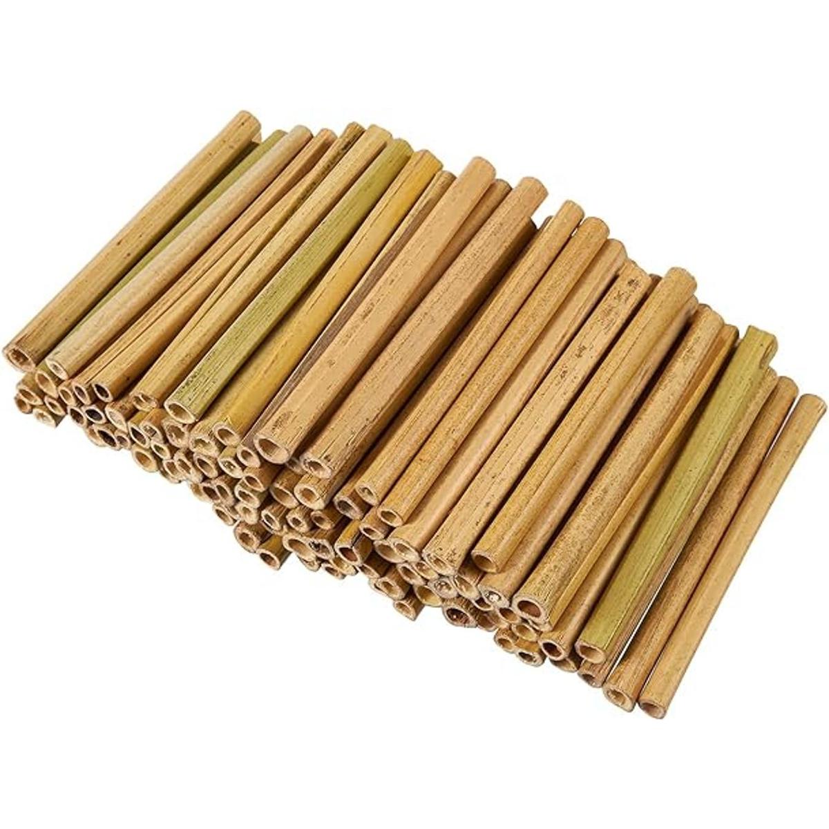 Palitos de bambú natural paquete de 100 estacas de bambú