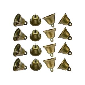 Maydahui 35 cascabeles de bronce vintage 1.7 x 1.5_1